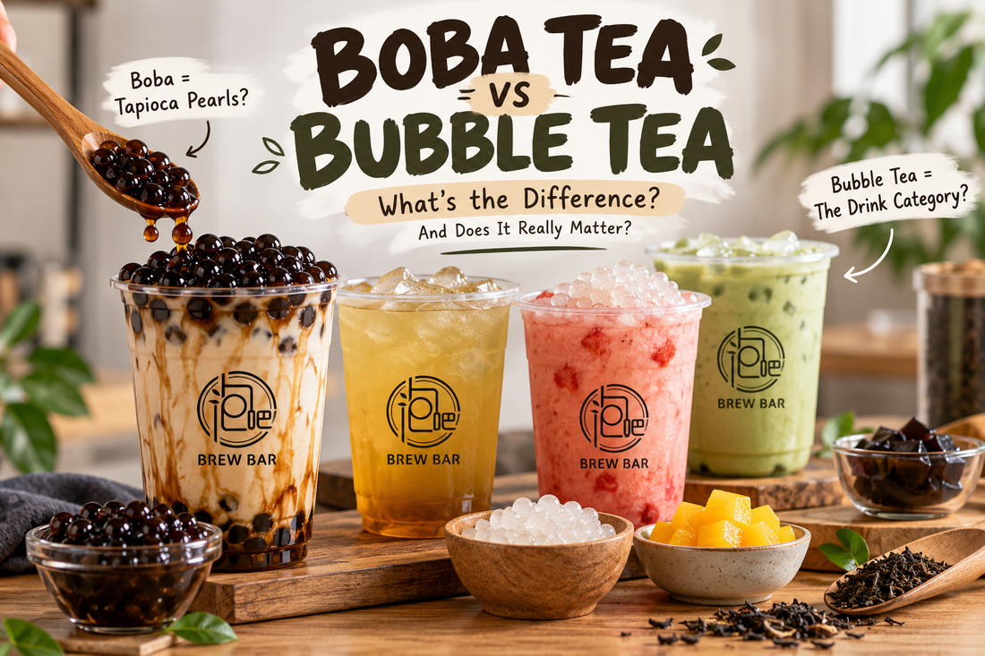 Boba Tea vs Bubble Tea: What’s the Difference? And Does It Really Matter?